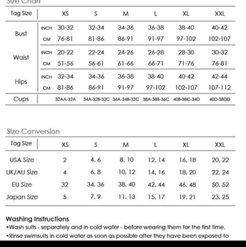 Sport of piece swimsuit  XXL - Picture 4 of 4